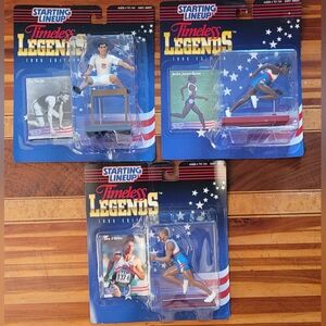 1996 Timeless Legends Thrope OBrien Joyner Kersee Starting Lineup Track & Field